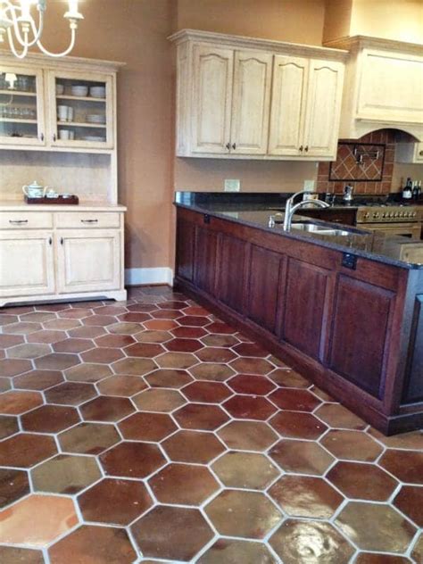 Saltillo Kitchen Floors - Terracotta Saltillo Tile - Rustico Tile