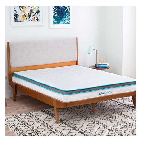 Linenspa 8 Inch Memory Foam and Innerspring Hybrid Mattress Twin ...