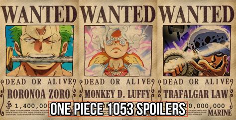 One Piece Chapter 1053 Reveals Monkey D. Luffy After Wano Bounty