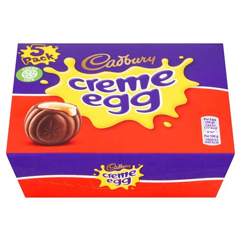 Cadbury Creme Egg 5 Pack 197g | Chocolate & Sweets | Iceland Foods