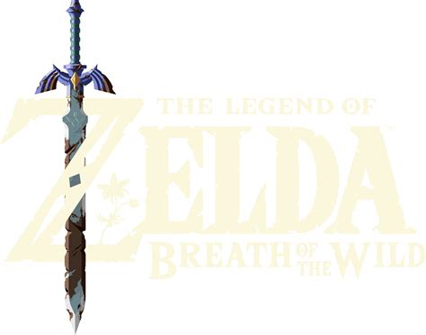 The Legend Of Zelda Breath Of The Wild Logo PNG Images Transparent Free ...