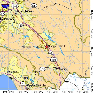 Morgan Hill, California (CA) ~ population data, races, housing & economy