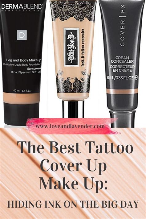 6 Best Tattoo Cover up Makeup: Hide Ink for Any Event | Tattoo makeup ...