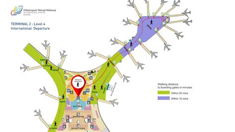 Mumbai Airport Terminal 2 (T2) Map