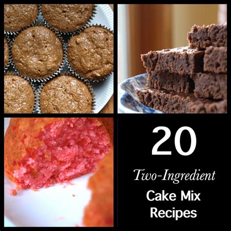 20 Two-Ingredient Cake Mix Recipes | Delishably