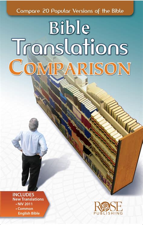 Compare 20 Bible Translations: Bible Translations Comparison Pamphlet ...