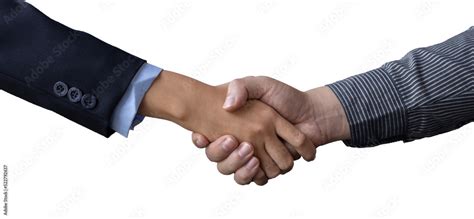 PNG File, Business handshake and Successful, Two business people ...