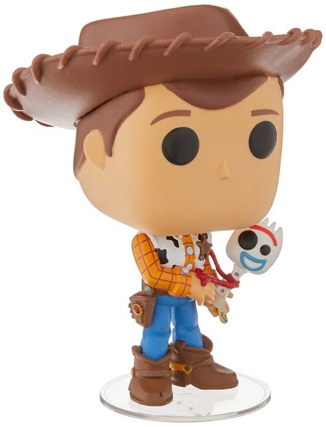 Buy POP! Funko Disney Pixar Toy Story 4 Sheriff Woody Holding FORKY ...