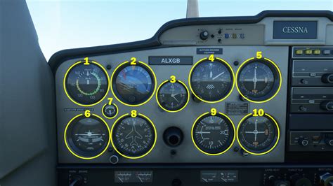 Cessna Cockpit Panel