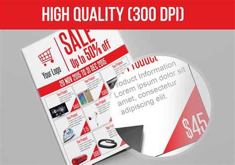 Sale Flyer Free PSD Template Download on Behance