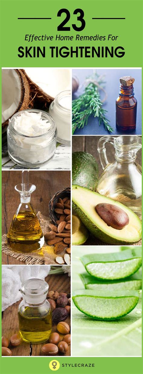 23 Effective Home Remedies To Treat Skin Tightening | Skin tightening ...