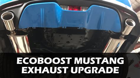 Mustang Ecoboost Exhaust Upgrade Sale | cityofclovis.org