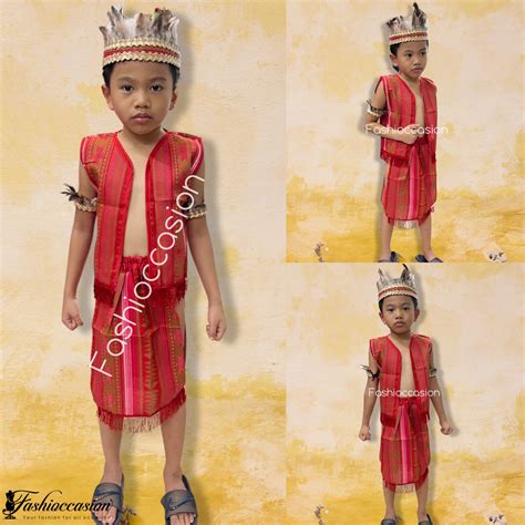 Igorot/Ifugao Boy SET for Buwan ng Wika costume for Kids | Lazada PH