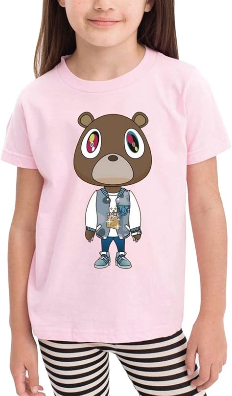 Amazon.com: Children's Kanye West Bear Simple, Stylish, Versatile Round ...