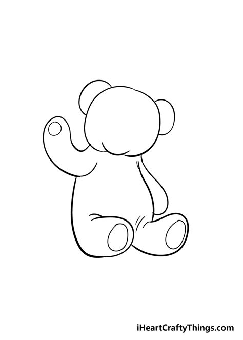 Teddy Bear Drawing - How To Draw A Teddy Bear Step By Step