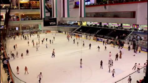 Dubai Mall Ice Rink - Presented by Hussein Kefel - YouTube