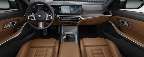 √2023 BMW 3 Series M Sport Has Classy Interior With Cognac Leather ...