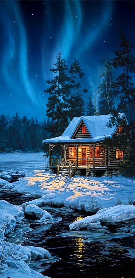 Christmas Winter Pictures, Nature Pictures, Beautiful Paintings ...