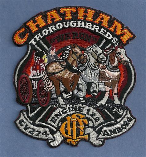 Chicago Fire Department Engine Company 122 Fire Patch