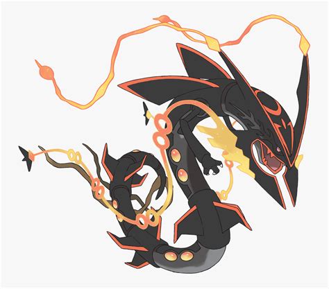 Rayquaza Shiny Mega Evolution Clipart , Png Download - Mega Evolution ...