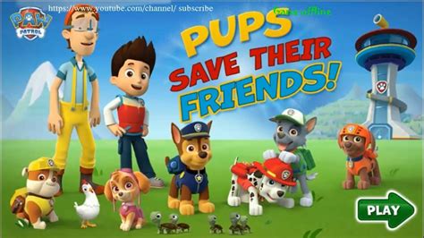 Paw Patrol - Pups Save Their Friends - New Video Game for Kids by ...