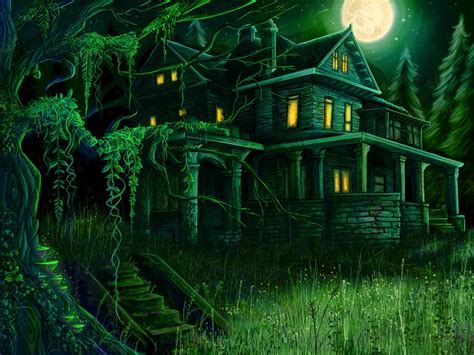 Nat Spengler - Illustration: Haunted House