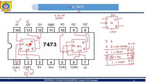 T Flip Flop Ic Pin Diagram