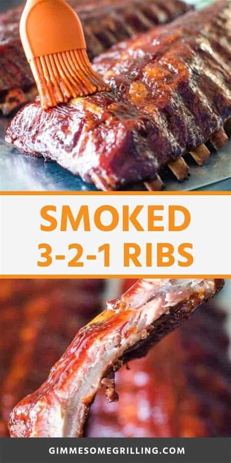 Smoked Ribs {3-2-1 Method} - Gimme Some Grilling