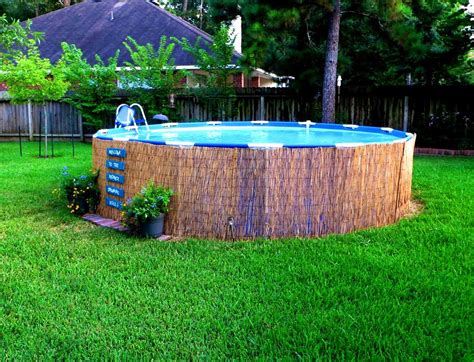 Awesome Above Ground Pool Landscaping — Randolph Indoor and Outdoor Design