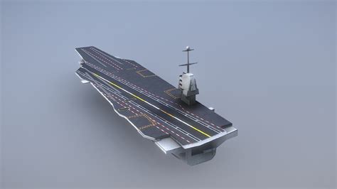 3D Model Aircraft Carrier - TurboSquid 2085912