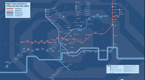 Jubilee Line Map