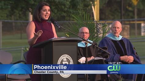 Phoenixville Area High School Welcomes Back Alum For Commencement ...