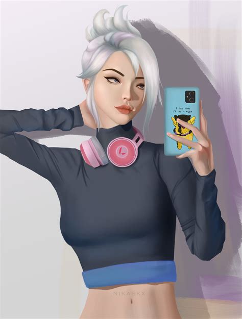 ArtStation - Jett Mirror Selfie fan art