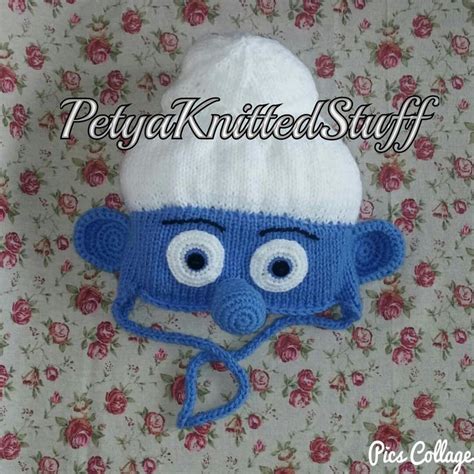 Smurf Inspired Hat Smurf Costume Halloween Costume - Etsy