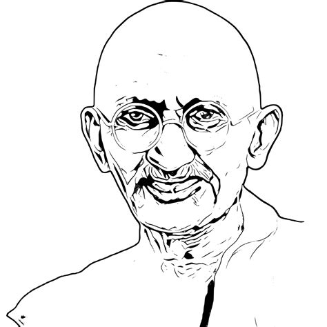 Mahatma Gandhi Clipart, Great Man, Mahatma Gandhi, Mahatma Gandhi ...