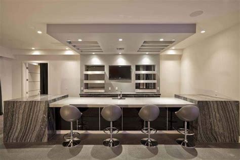 interior design of Modern Basement Bar Design Ideas, and house design ...