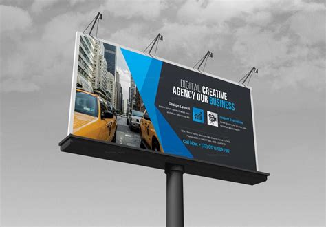 Business Billboard Banner Template 000352 with regard to Street Banner ...