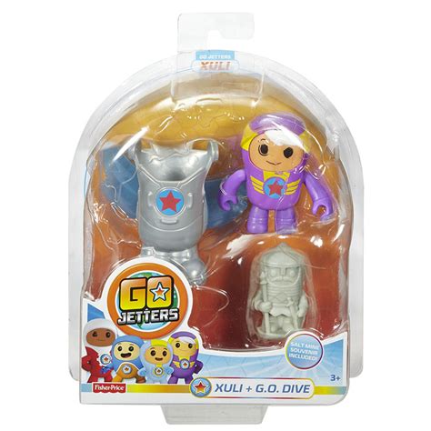 Go Jetters G.O Click-On Action Figure, CHOICE OF CHARACTER, ONE ...