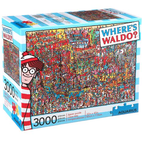 Where's Waldo 3000 Piece Jigsaw Puzzle by Aquarius | RetroFestive.ca