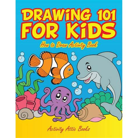 Drawing 101 for Kids : How to Draw Activity Book (Paperback) - Walmart ...