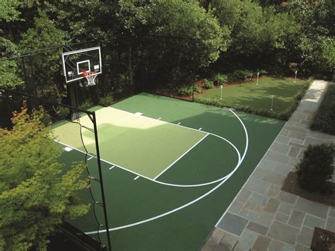 Backyard Basketball Courts - Outdoor Residential | AllSport America