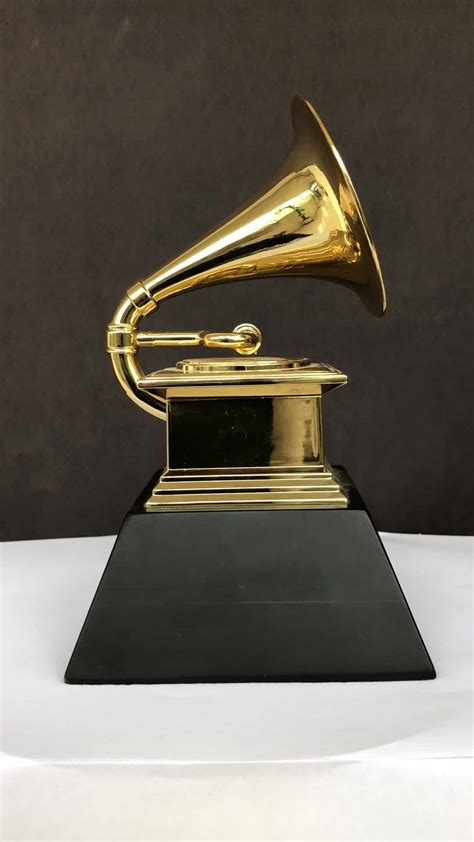 2019 metal customized replica gold grammy award trophy, View customized ...