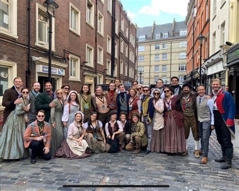 The cast of Les Miserables July 2019. Queens Theatre London England ...