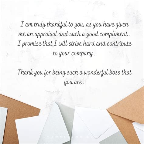 Thank You Notes to Boss & Appreciation Letter and Messages to Boss