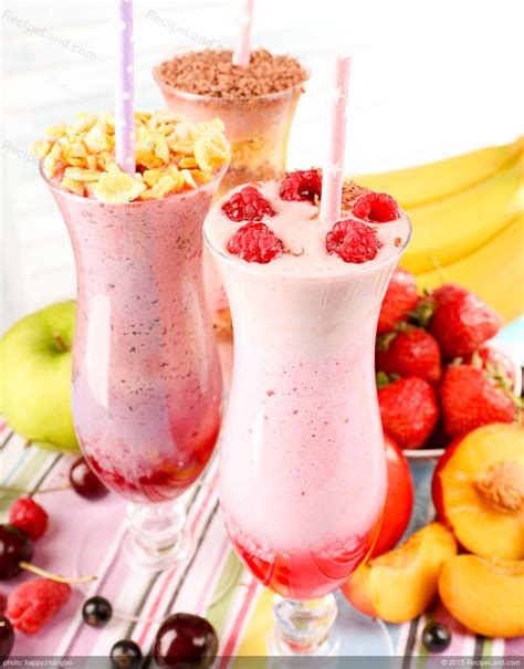 Fruit Smoothies Recipe | RecipeLand.com