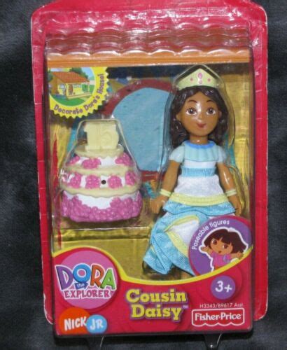 Dora The Explorer Cousin Daisy Marquez Quinceanera Figure Doll Figure ...