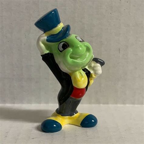 Vintage Walt Disney Jiminy Cricket Porcelain Figurine 3 Inch Japan # ...