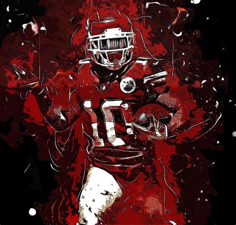 Tyreek Hill Wallpaper Discover more catch, cheetah, chiefs, color rush ...