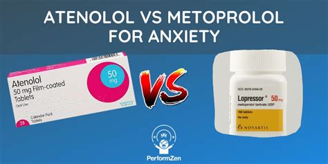 Atenolol vs Metoprolol for Performance Anxiety