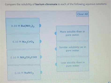 Solved Compare the solubility of iron(II) carbonate in each | Chegg.com